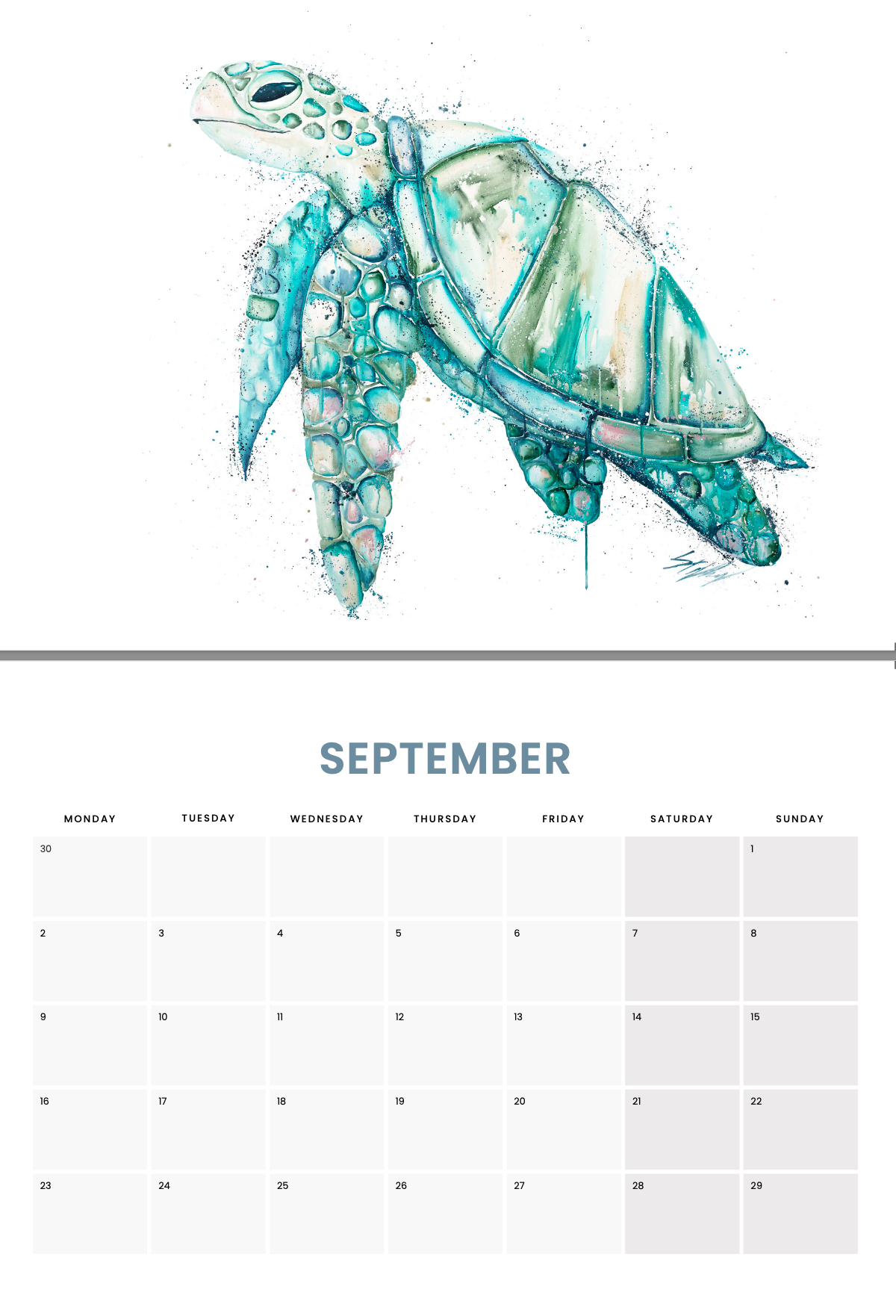 2024 Calendar by Stephanie Elizabeth Artwork