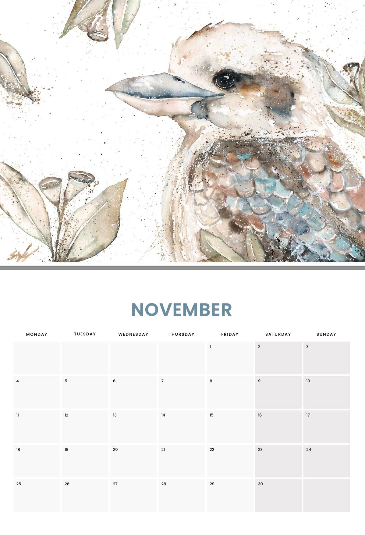 2024 Calendar by Stephanie Elizabeth Artwork