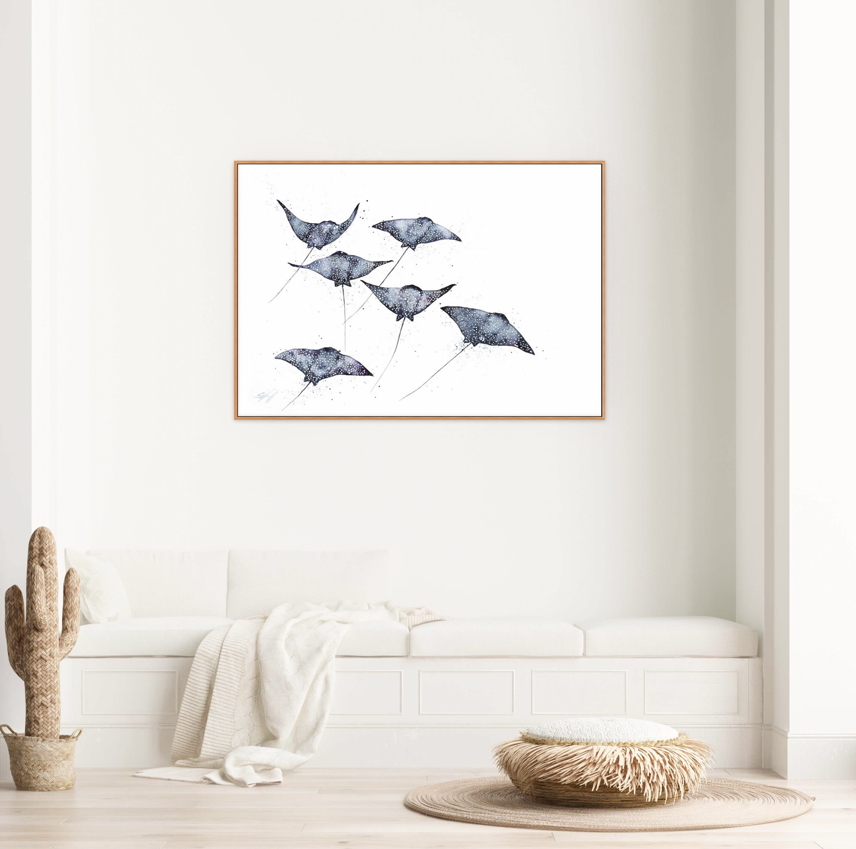 Eagle Rays Canvas Print