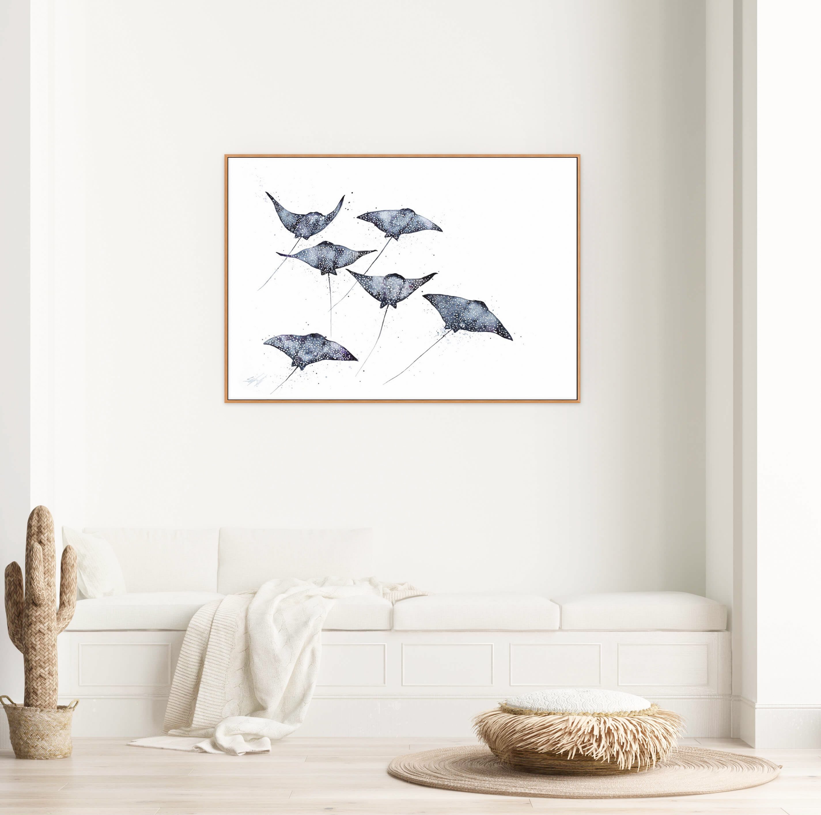 Eagle Rays Canvas Print