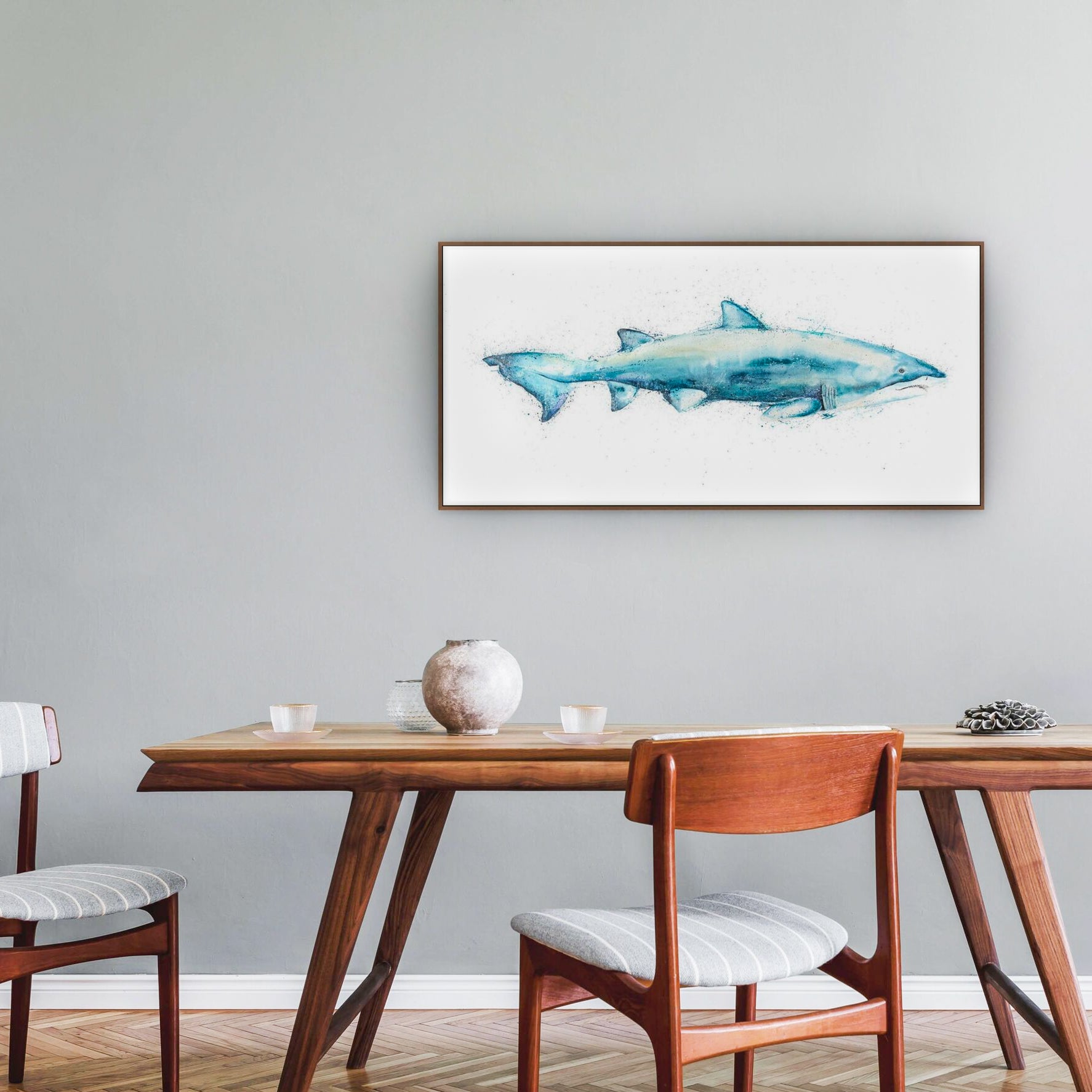 Grey Nurse Shark Canvas Print