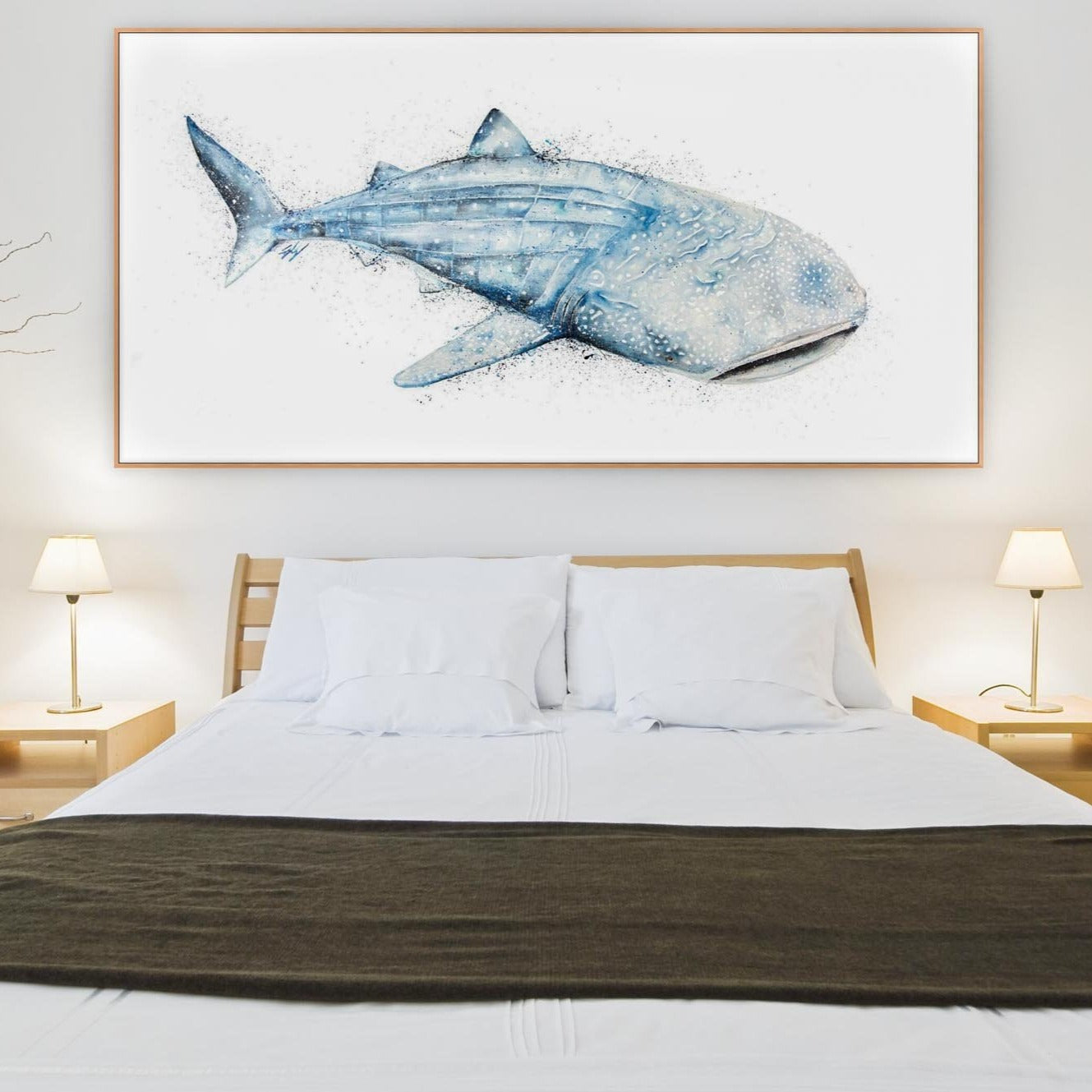 Whale Shark Canvas Print