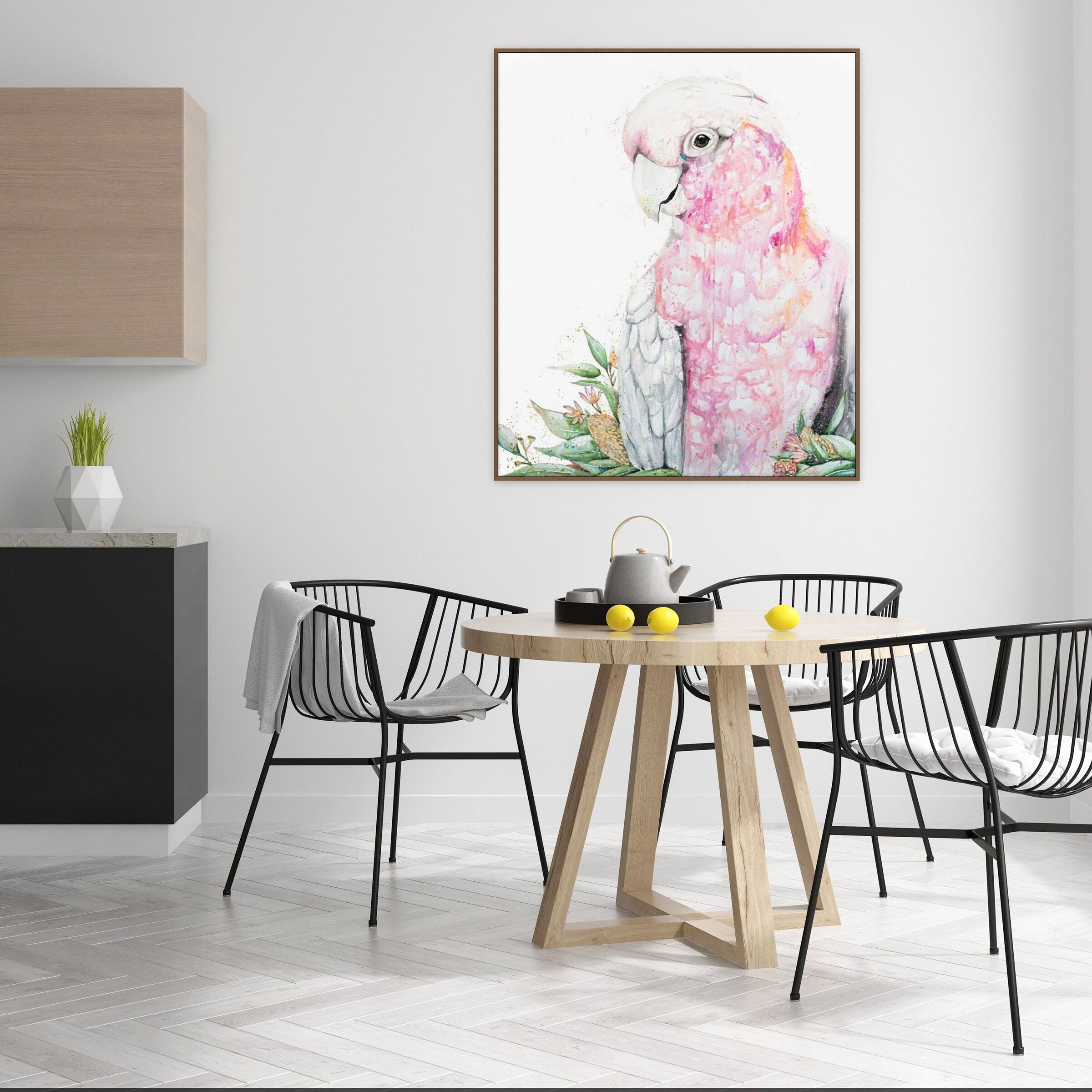 Pink Galah Canvas Print