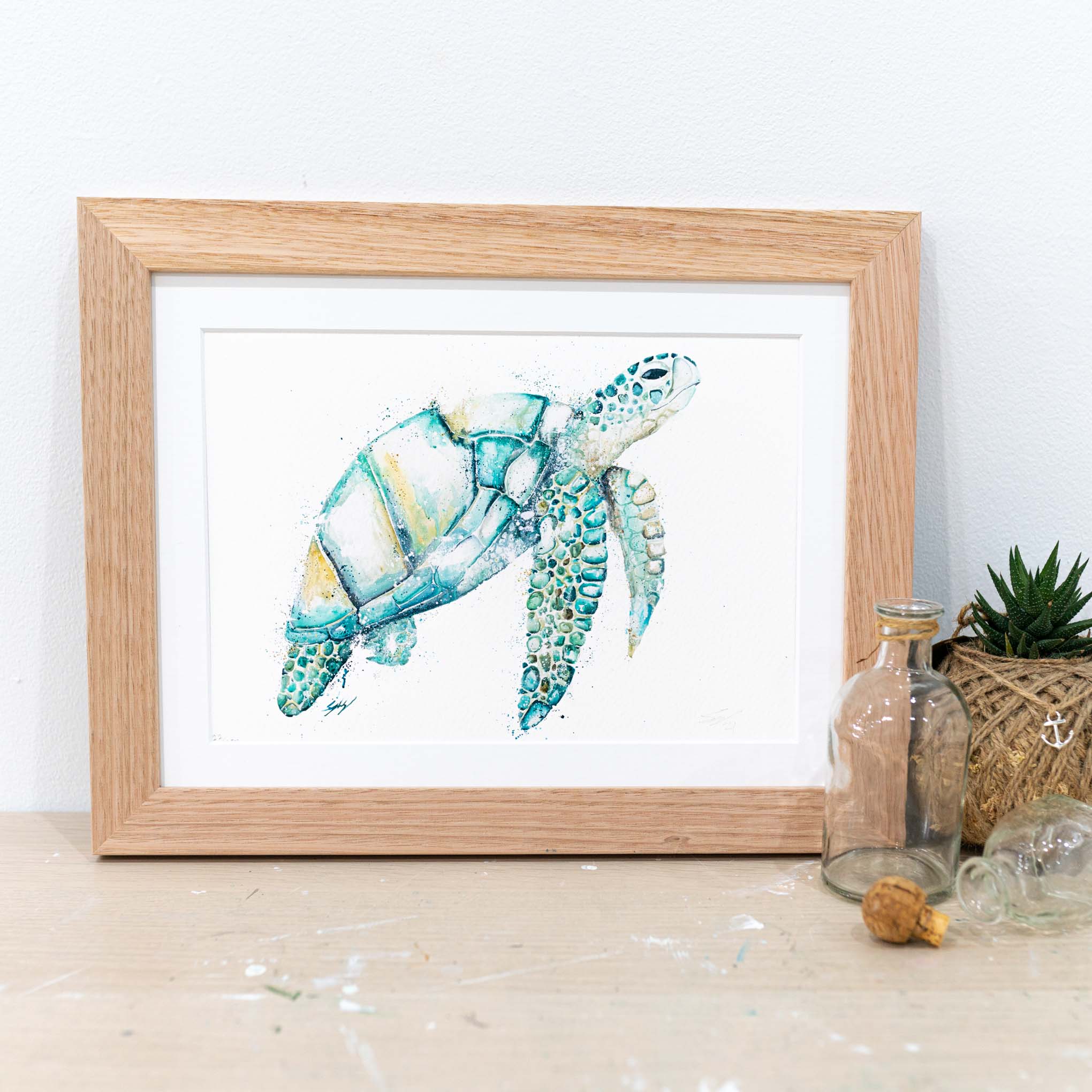 'Turtle Time' - Paper Print