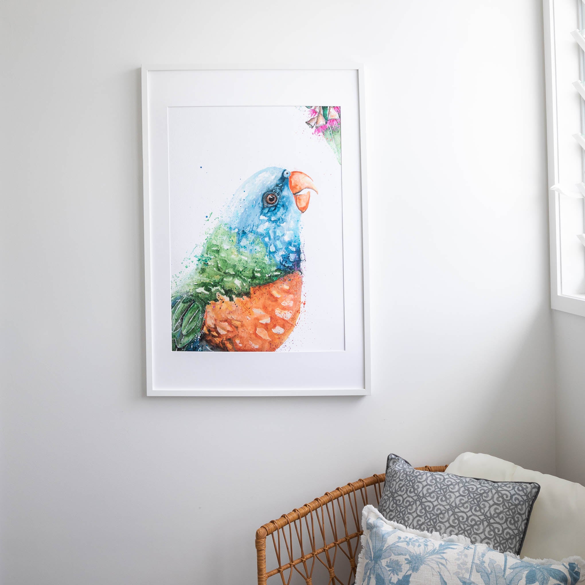 Rainbow Lorikeet Wall Art