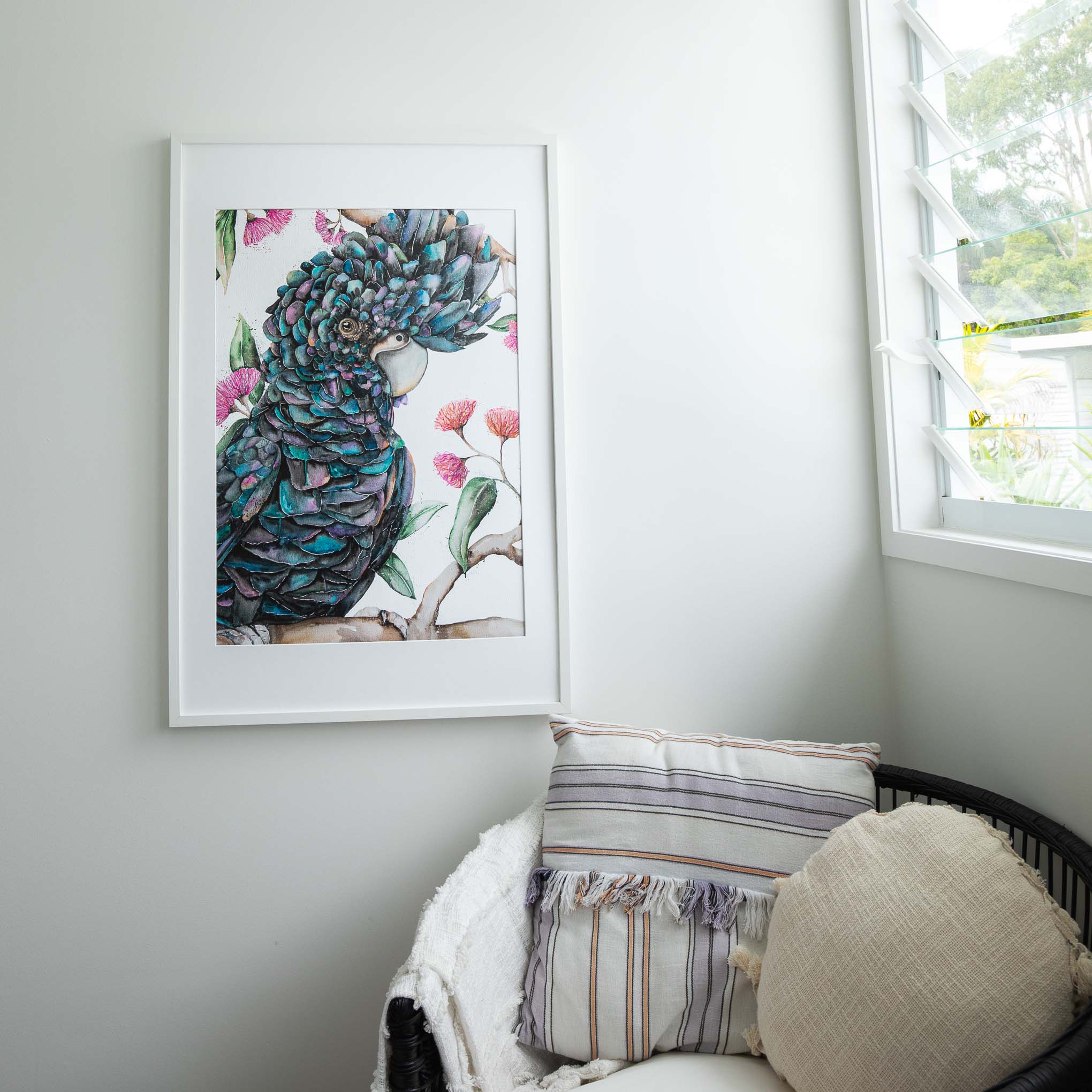 Black Cockatoo Wall Art