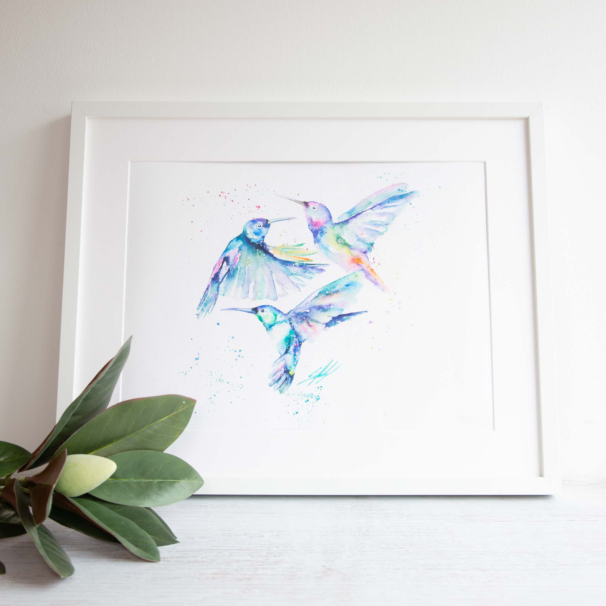 Humming Along framed print