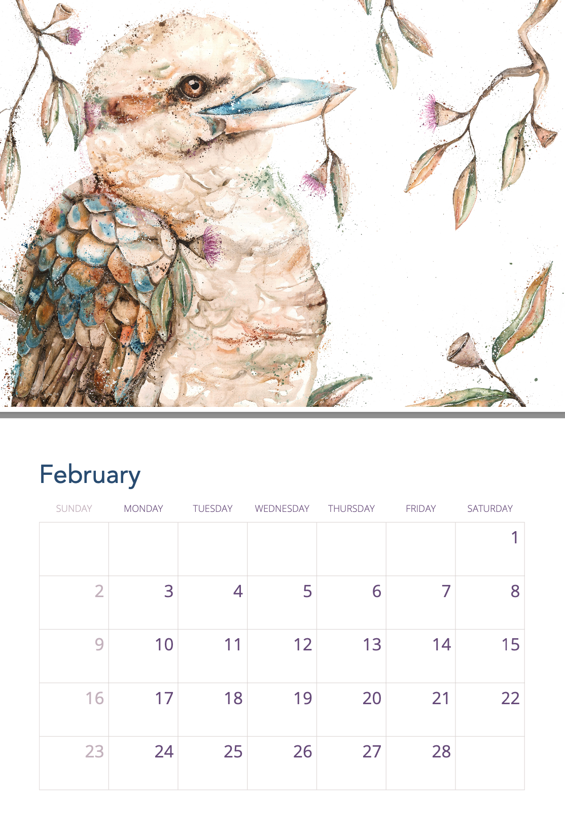 2025 Calendar by Stephanie Elizabeth Artwork