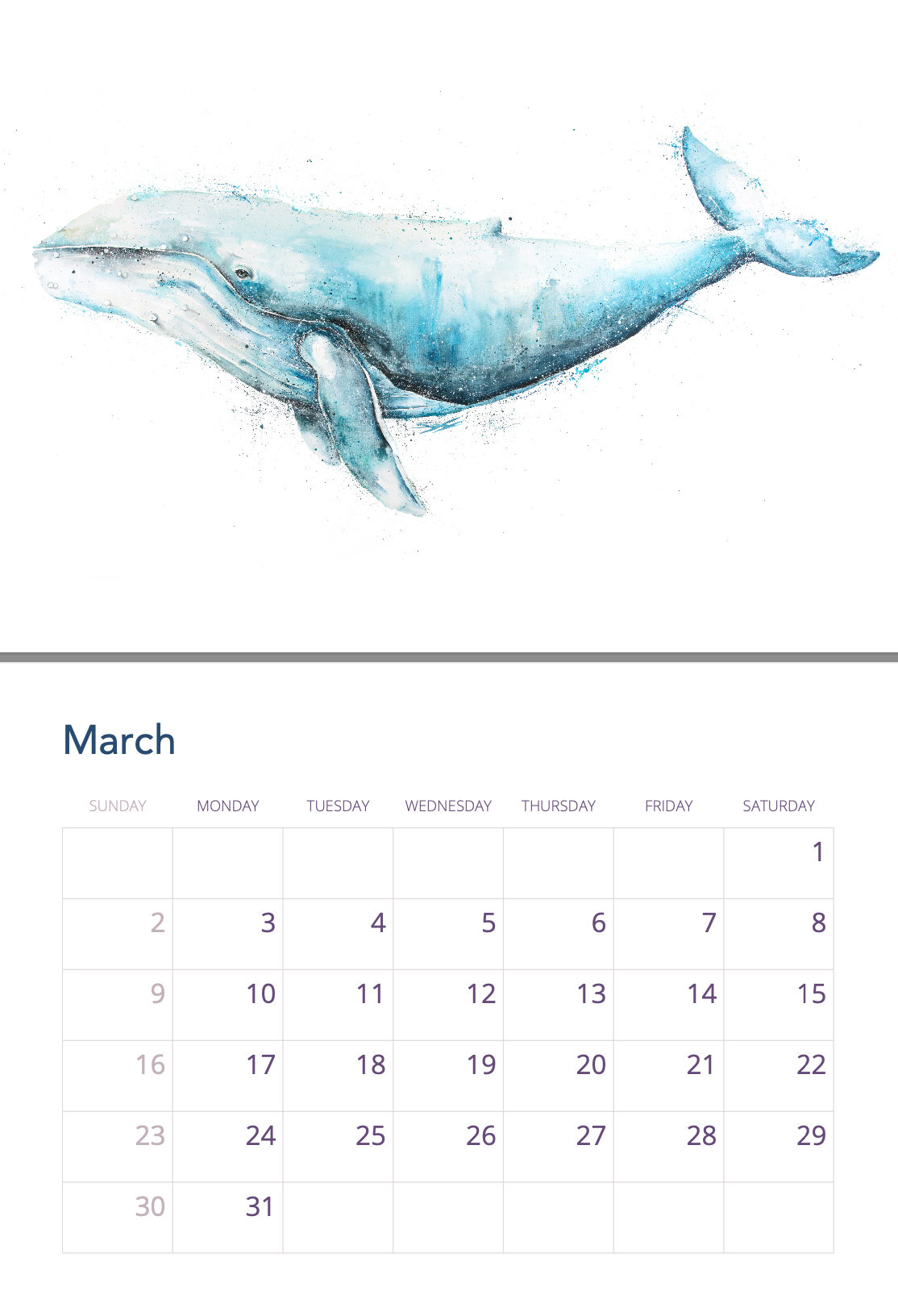 2025 Calendar by Stephanie Elizabeth Artwork