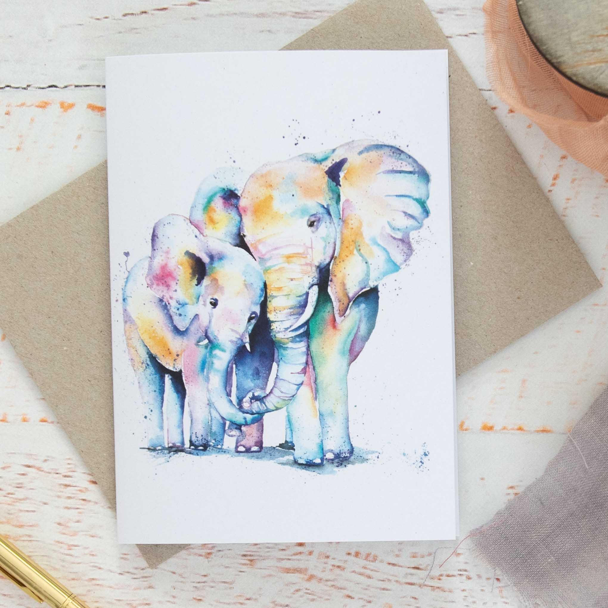 Elephant Greeting Cards Online