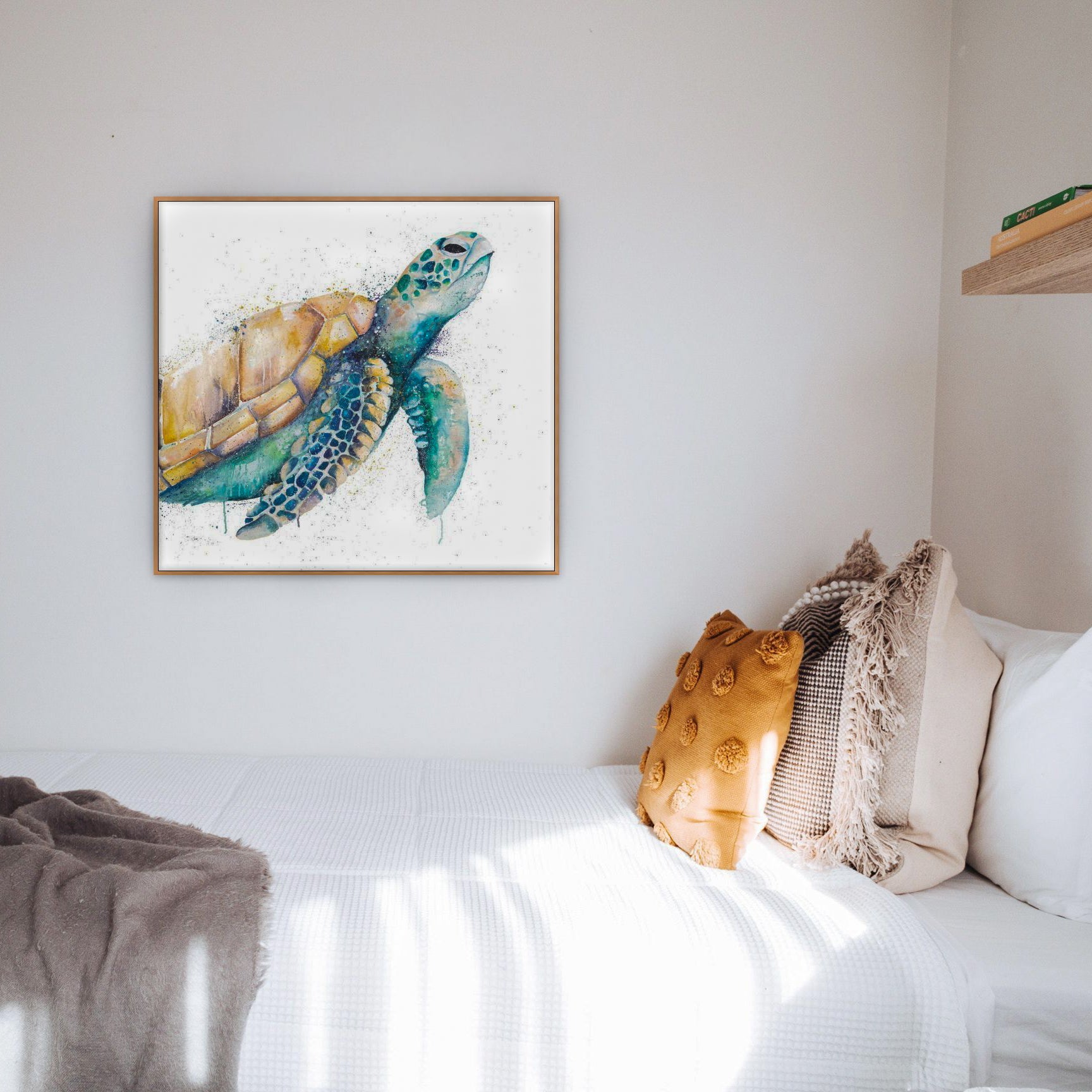 Canvas Print made in Australia of Turtle