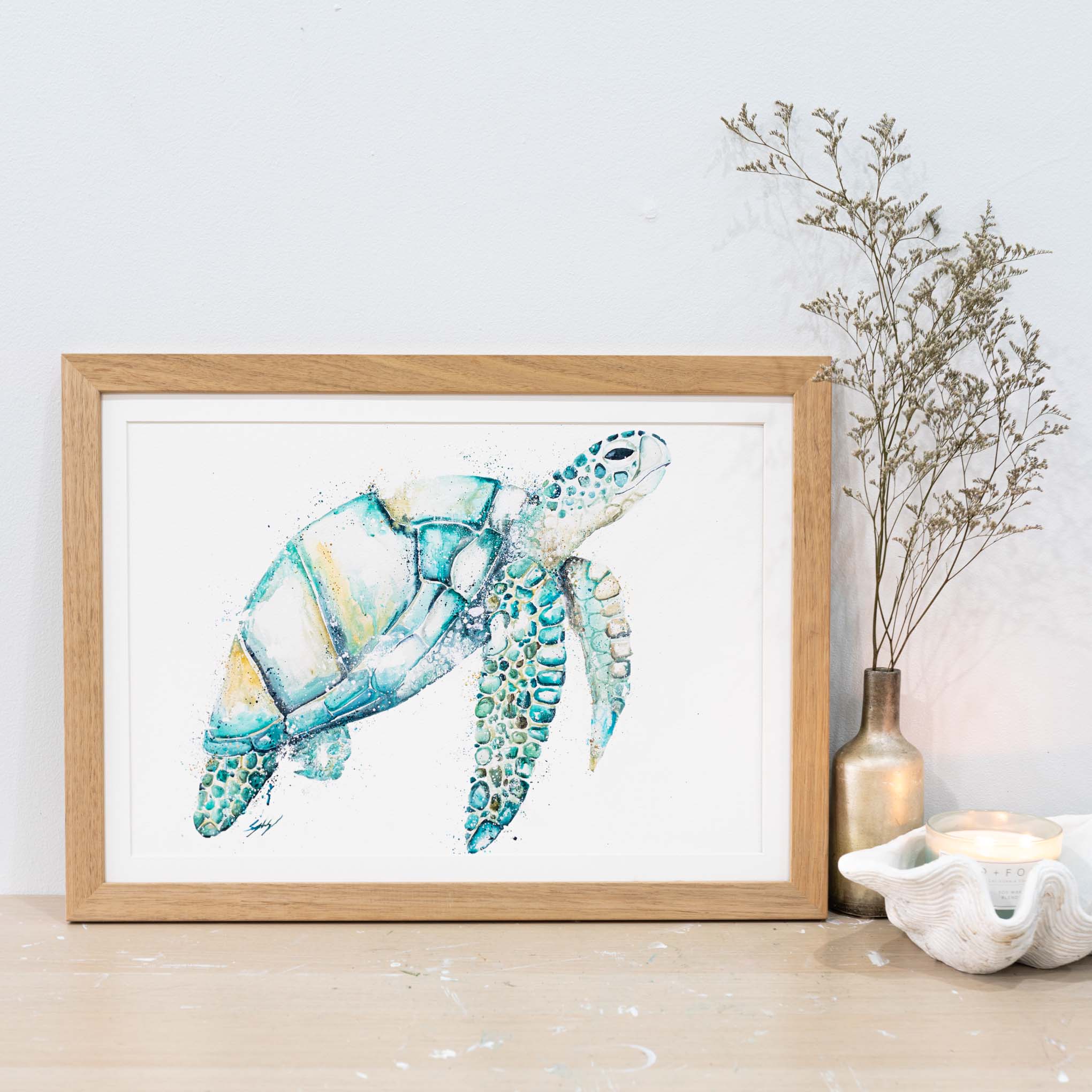'Turtle Time' - Paper Print
