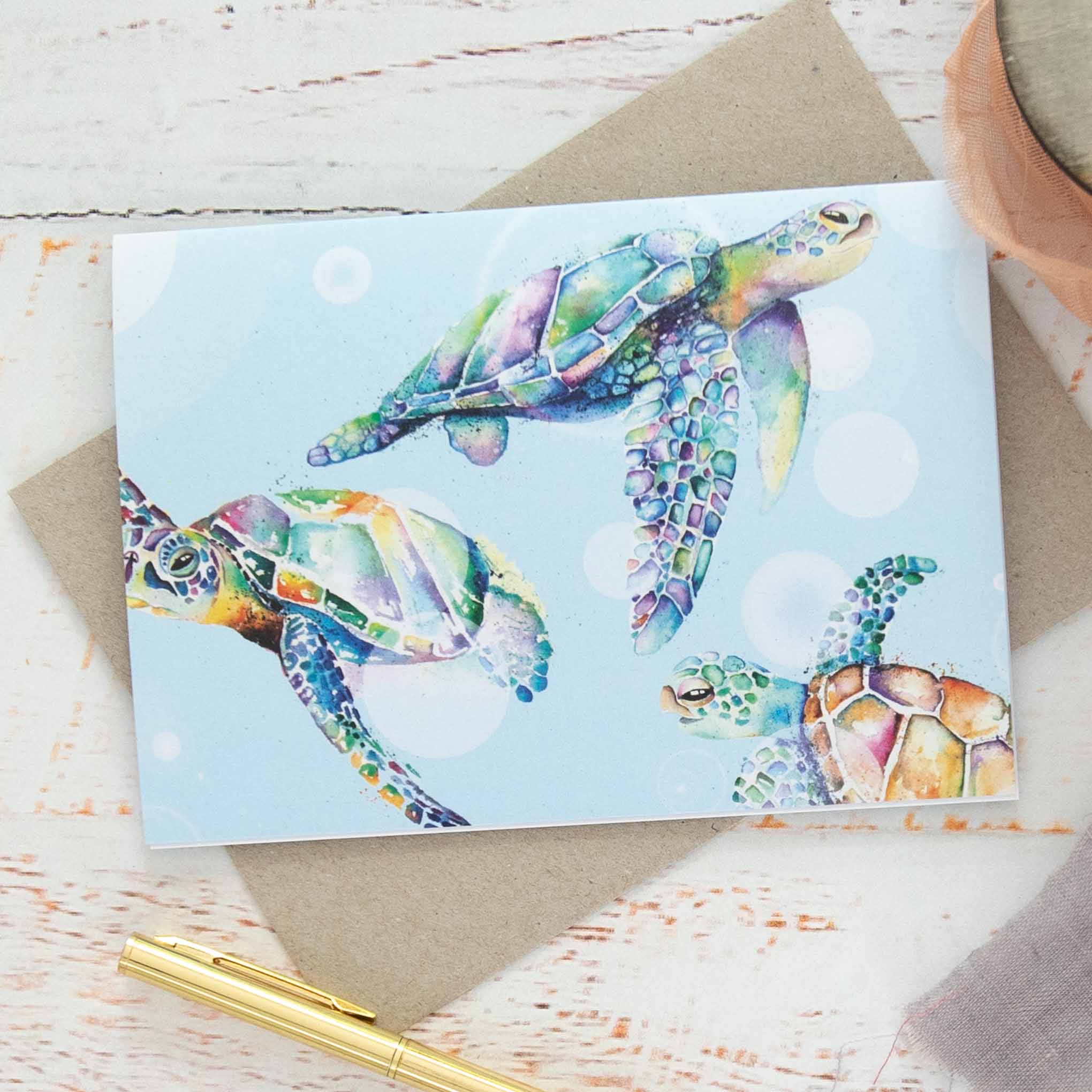 Turtle Greeting Cards Australia