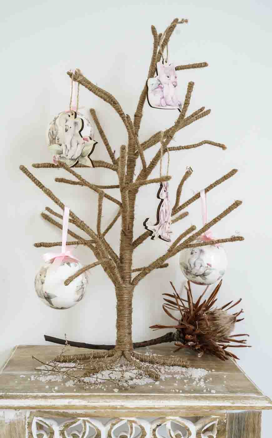 Australian animals christmas tree decorations