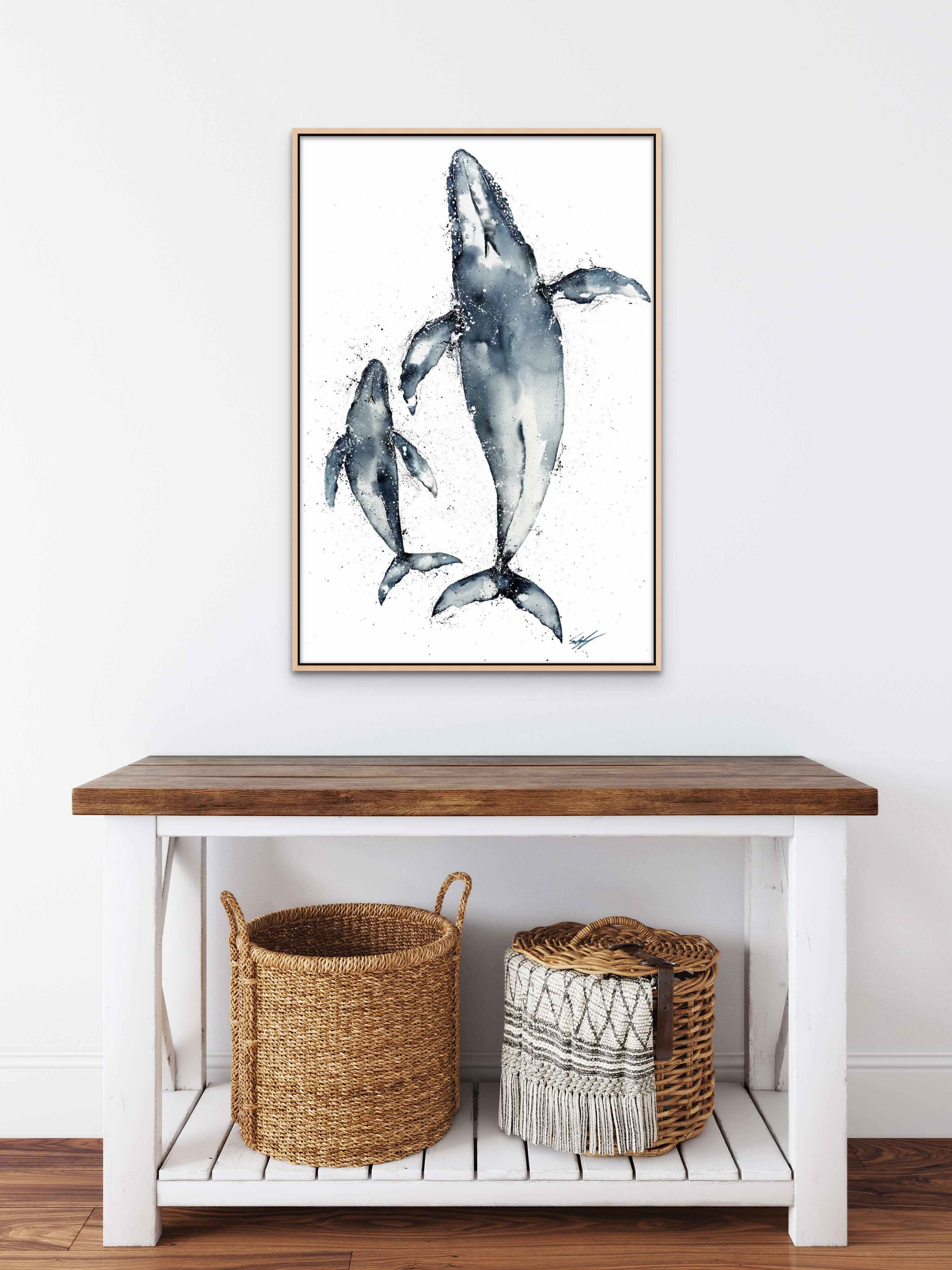 humpback-whale-family-canvas-print